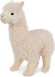 Alpaca de peluche 30 cm blanca