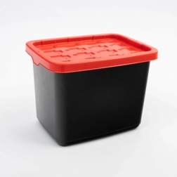 Caja de almacenamiento 18 l negra