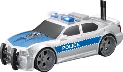 Coche de policía de fricción con efectos 27 cm