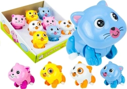 Gatito de cuerda para niños: camina y mueve la cola