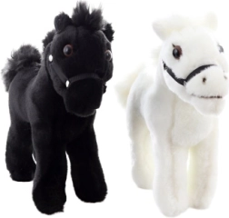 Caballo de peluche eco-friendly 17 cm