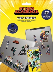 Pegatinas técnicas My Hero Academia – set de 5 hojas