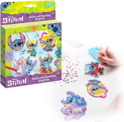 Pintura de diamantes de Stitch – imanes para niños
