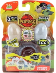 Set de juguetes de dinosaurios con nido y huevos rompibles