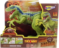 Velociraptor a pilas con luz y sonidos