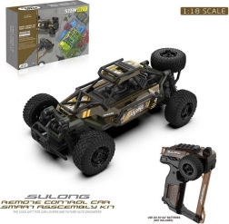 Rc crawler sulong 1:18 para niños 8+ con mando de 2,4 ghz y neumáticos de goma