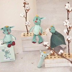 Lilliputiens juguete chirriador dragón Joe