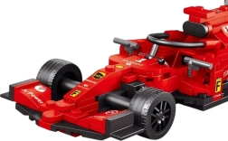 Set de construcción de monoplaza de carreras F1 – rojo, 266 piezas