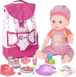Wopie Set Real de niñera, muñeca bebé con accesorios