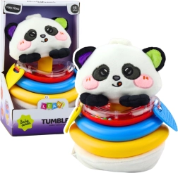 Juguete oscilante con anillos Panda