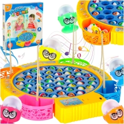 Juego familiar de destreza pesca – 45 pececitos y 4 cañas