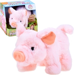 Juguete de peluche interactivo cerdito