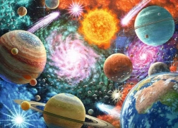 Puzzle Ravensburger En el espacio XXL 100 piezas