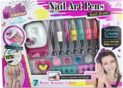 Set creativo para decorar uñas para niños