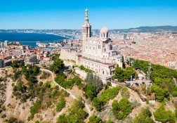 Puzzle Basílica Notre-Dame de la Garde 1000 piezas
