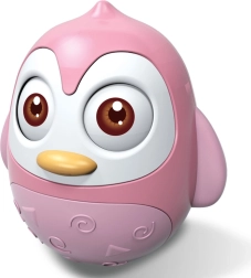 Juguete balancín pingüino rosa BABY MIX