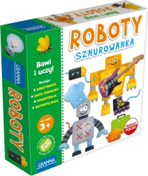 Robots para ensartar Granna – set creativo para niños