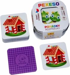 Pexeso Cuentos de hadas en caja de hojalata (64 cartas)