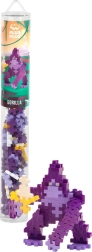Plus-Plus gorila – juego de construcción creativo de 100 piezas en tubo