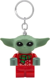 Lego star wars grogu llavero luminoso – edición navideña