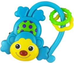 Sonajero infantil con sonido Baby Mix mono – Azul