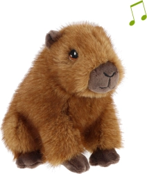 Capibara Keeleco con efecto de sonido, 15 cm