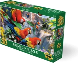 Puzle 3D loros 100 piezas