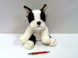 Perro de peluche Boston terrier Smily play 30 cm