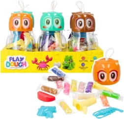 Plastilina con accesorios en forma de búho