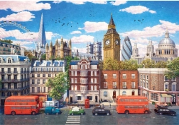 Puzzle GIBSONS Calles de Londres 500 piezas