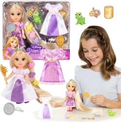 Mini muñeca Disney Enredados Rapunzel con accesorios