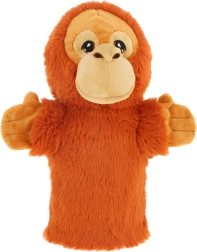 Keeleco orangután eco marioneta de peluche de mano 27 cm