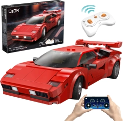 Set de construcción CaDA RC coche deportivo Red Shadow 1:20, 328 piezas
