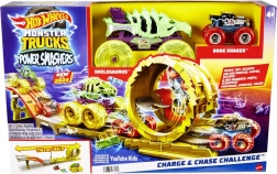 Pista Hot Wheels Monster Trucks Power Smashers – destrucción masiva