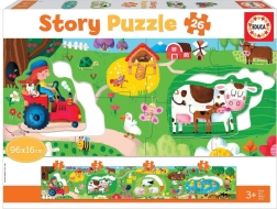 Puzzle de historias Educa Granja 26 piezas