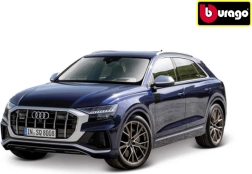Modelo metálico Bburago 1:32 Audi SQ8 azul