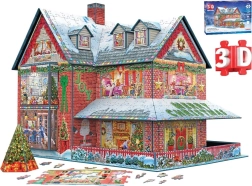 Puzzle 3D casita navideña 1100 piezas EUROGRAPHICS