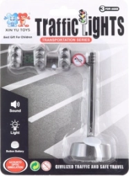 Semáforo a pilas para niños