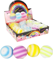 Pelota antiestrés de 7 cm – pelota de goma blanda para diversión y ejercicio de la mano