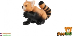 Figura de panda rojo