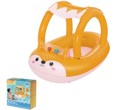 Barca inflable Bestway Friendly Fox para niños con toldo
