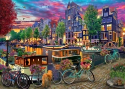 Puzzle DINO Ámsterdam pintado 2000 piezas