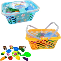 Cesta de camping con accesorios para niños