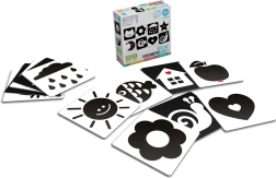 Grandes tarjetas de alto contraste para bebés KukiKuk