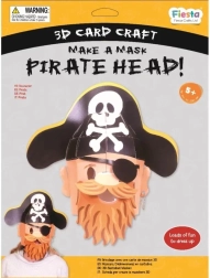 Set creativo máscara 3D Pirata
