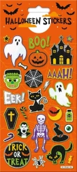 Pegatinas de Halloween naranjas