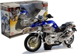 Motocicleta a pilas con luces y música – azul