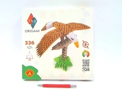 Águila de origami 3D