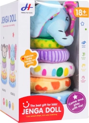 Pirámide apilable blanda para los más pequeños - elefante