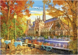 Puzzle Notre Dame en otoño 1000 piezas EDUCA